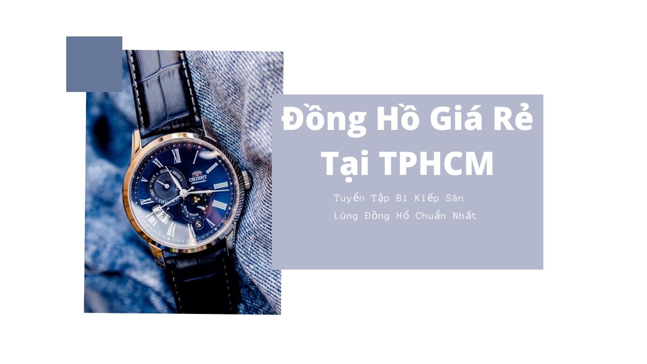 đồng hồ giá rẻ tại tphcm