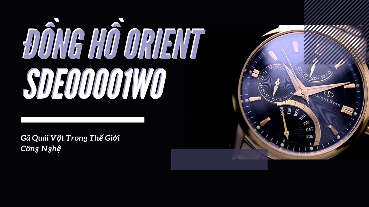 đồng hồ Orient SDE00001W0