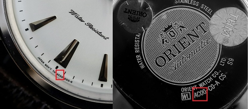 Phân biệt đồng hồ Orient super fake dựa vào vị trí 6 giờ trên mặt số
