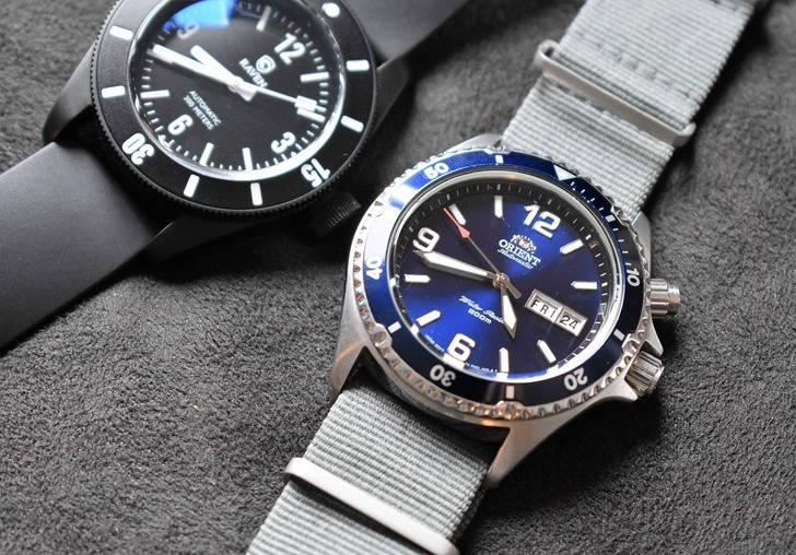 Đồng hồ Orient Blue Mako có bộ máy đồng hồ được hoạt động ổn định